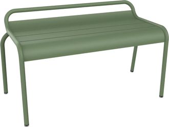 Fermob Luxembourg Gartenbank ohne R&uuml;ckenlehne 90 cm, kaktus