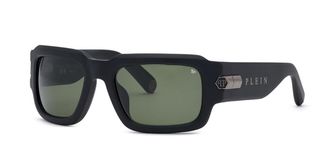 Philipp Plein SPP182M 0703 Mens Sunglasses Black Size 56