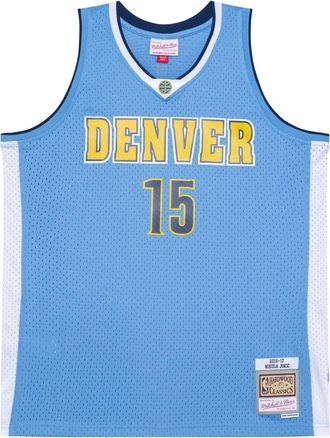 Mitchell & Ness NBA Nikola Jokic Denver Nuggets 2016/17 Road Jersey 15 SMJY4448-DNU16NJOCLBL