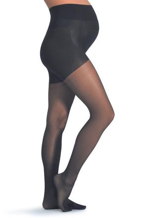 Cache Coeur ActivLight 30 Denier Maternity Tights in Black at Nordstrom, Size X-Large