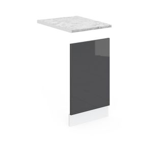 Vicco Panel Frontal R-line, Antracita, 45 Cm, Et M&aacute;rmol