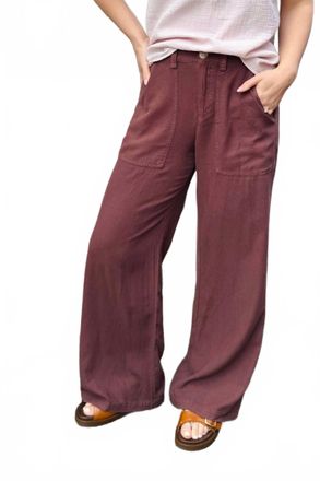 Dylan Casey Wide Leg Pant In Fig