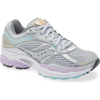 Saucony Gender Inclusive ProGrid Omni 9 Sneaker in Grey/Orchid at Nordstrom, Size 10.5 Womens