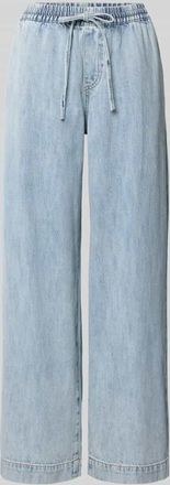 Pieces Wide Leg Jeans aus reiner Baumwolle Modell GEGGO in Hellblau, Gr&ouml;&szlig;e XL/32