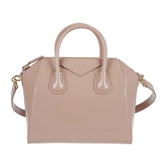 Givenchy Tassen, Dames, Roze, ONE Size, Katoen, Small Antigona Bag