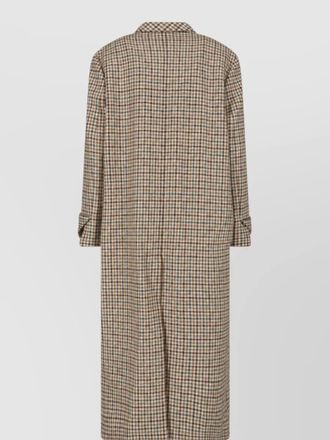 SA SU PHI wool trench coat