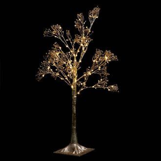 F&eacute;&eacute;ric Lights & Christmas &Aacute;rbol De Luz Dorada De Interior H90cm 114 Led + Transformador - Feeric Lights & Christmas