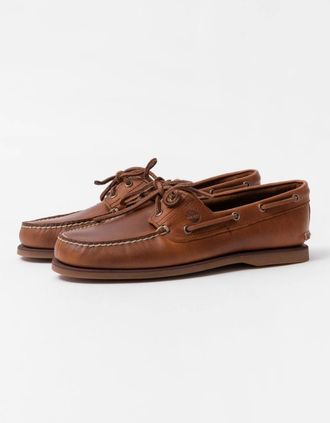 Timberland Mens Timberland Mens Classic 2-Eye Boat Shoe - Sahara - Cream - Size: UK12.5 eu47.5 us13 wide