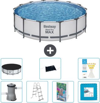Bestway Piscina Bestway Steel Pro Max Redonda - 427x122 Cm - 8-piezas S621