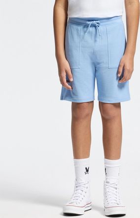 Psycho Bunny Kids Taylor Light Pique Sweatshort 472 SERENITY / Teen / M/10-12