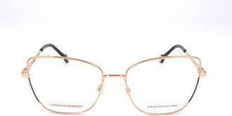 Carolina Herrera Ladies GOLDGREEN Butterfly Eyeglass Frames HER 0209 0PEF 56