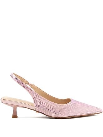 Twentyfourhaitch Pumps Arbin con cinturino posteriore 50mm - Rosa