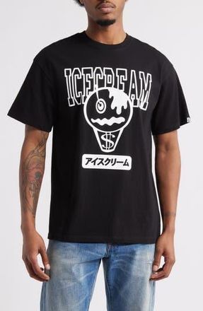 Icecream Splat Graphic T-Shirt in Black at Nordstrom Rack, Size Xxx-Large