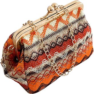 Generic Fashion Hasp Ladies Weave Handbags Summer Beach Female Rattan Small Purse Extra Large Shoulder Bag (C, One Size)