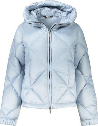 K-Way blue Polyester Jackets & Womens Coat
