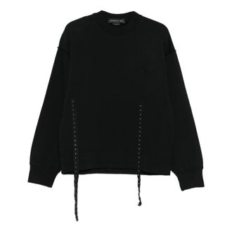 Federico Cina Sweatshirts - Sweatshirts & Hoodies - Mujer - Negro - S