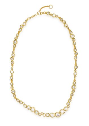 Alexis Bittar Alexis Bittar Asterales Crystal-embellished 14kt Gold-plated Necklace - One Size