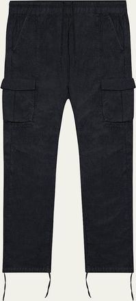John Elliott + Co Mens Cotton Sateen Cargo Pants