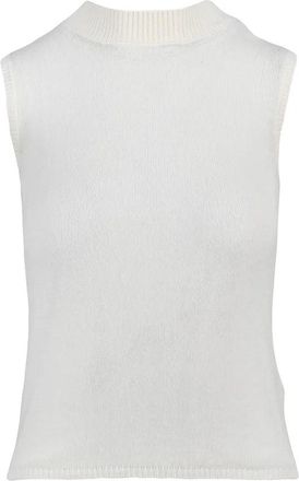 Eleventy Cashmere Vest - White