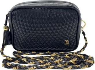 Bally Pre-owned Schoudertas - Dames - Vintage Schoudertas - Zwart - ONE Size - Leer - Vintage