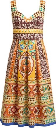 Etro Abito midi con stampa - Toni neutri