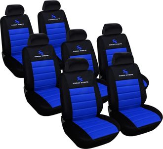 Woltu Woltu 7 Pcs Set Coprisedili Auto Posti Seat Cover Universali Per Macchina
