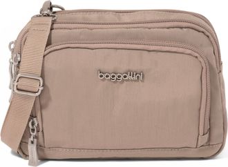 Baggallini Triple Zip Small Convertible Crossbody Bag