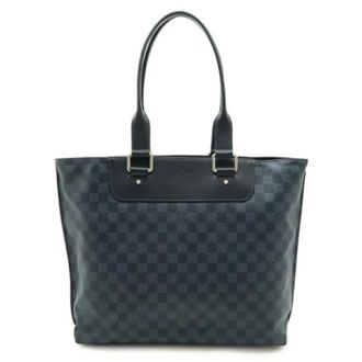 Louis Vuitton Pre-owned Tote Bags, male, Blue, Size: ONE SIZE Pre-owned Tote Bag