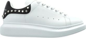 Alexander McQueen Oversized sneakers verfraaid studs en plateauzool - Wit