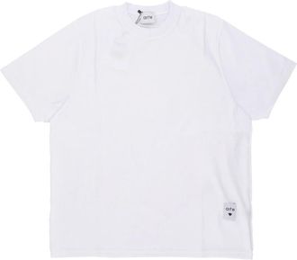 Arte T-shirt Reversible Label - - Tops - Uomo - Bianco - L