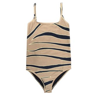 Bottega Veneta Beige Polyamide One-Piece Womens Swimsuit