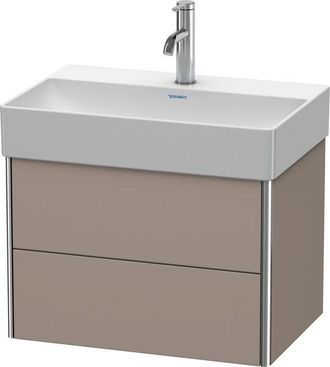 Duravit Mueble Bajo Lavabo Duravit Xsquare Compact 397x584x390mm Basalto Mate