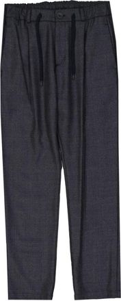 Herno Wollen broek - Heren - Wijde Broeken - Grijs - L - Wol - Broeken