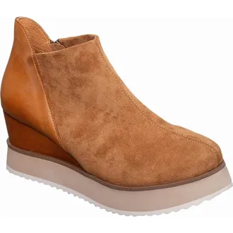 Antelope Imani Platform Wedge Bootie in Taupe at Nordstrom Rack, Size 10
