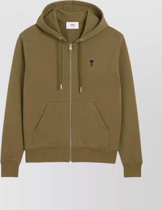 Ami hooded sweater front pockets