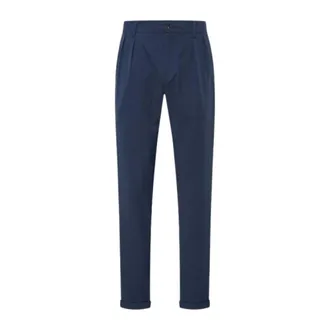 04651/ Heren, Broeken, Blauw, Maat: XL