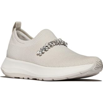 FitFlop F-Mode Flow P Slip On Sneaker in Paris Beige at Nordstrom, Size 8.5