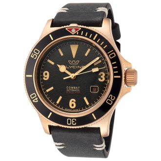 Glycine Combat Sub Bronze Vintage Mens Watch