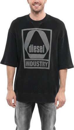 Diesel Black Crew Neck T-Shirt