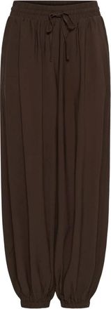Kaffe Pantalones de ch&aacute;ndal - Trousers - Mujer - Marr&oacute;n - XS