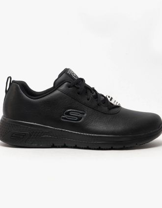 Skechers Womens Skechers Work 108010EC MARSING - GMINA SR Womens Occupational Trainers Black - Size: 8