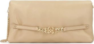Kazar Zachte handtas - Dames - Clutches - Beige - ONE Size - Leer - Tassen