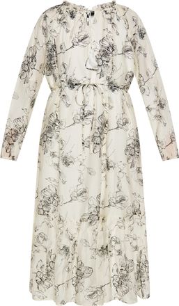 Dreimaster Dreimaster Jurk Dames zwart en wit