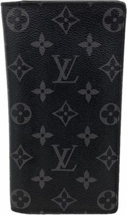 Louis Vuitton Black Long Wallet (Bi-Fold) (Pre-Owned)