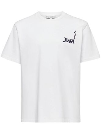 J.W.Anderson T-shirt JWA con stampa - Bianco