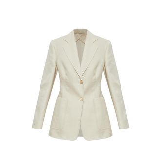 Max Mara Two-button Patch-pocket Jacket