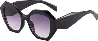 Generic Polygonal Mens and For Womens Sunglasses Outdoor Party Vacation Street Shooting Decoration Sun-Shading Glasses