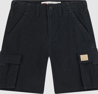 Levi's Kids Traditional Cargo Shorts - Uomo - 8A - Nero / Jet Black