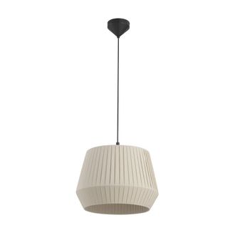 Nordlux L&aacute;mpara de techo beige con pantalla de algod&oacute;n &oslash;40 estilo natural