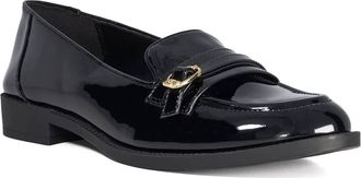 Dune London Womens Ladies Globals - Leather Tassel Loafers - Black - Size UK 8